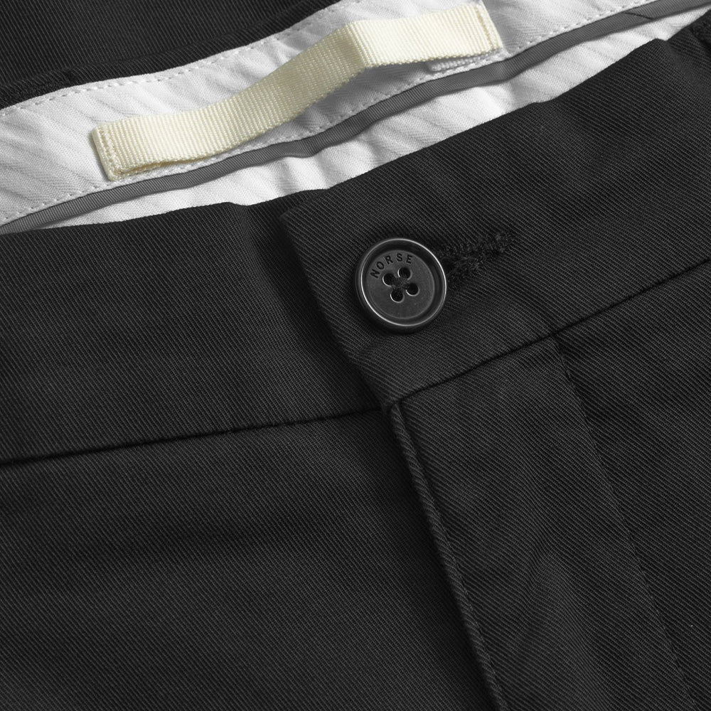 Norse Projects Benn Relaxed Twill Pleated Trouser