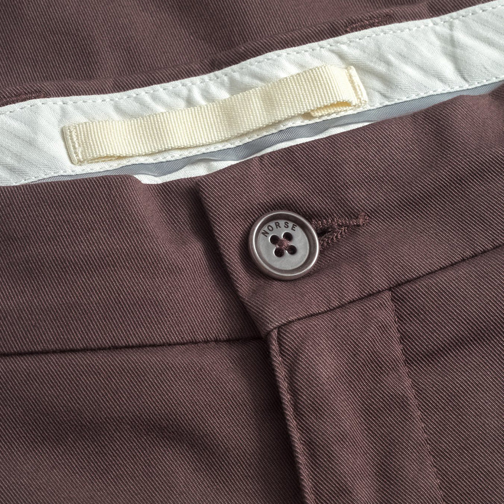 Norse Projects Benn Relaxed Twill Pleated Trouser