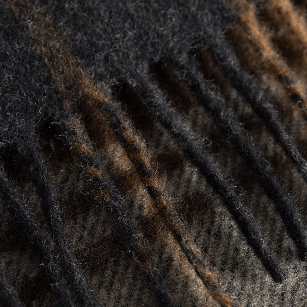 Norse Projects Moon Lambswool Checked Scarf