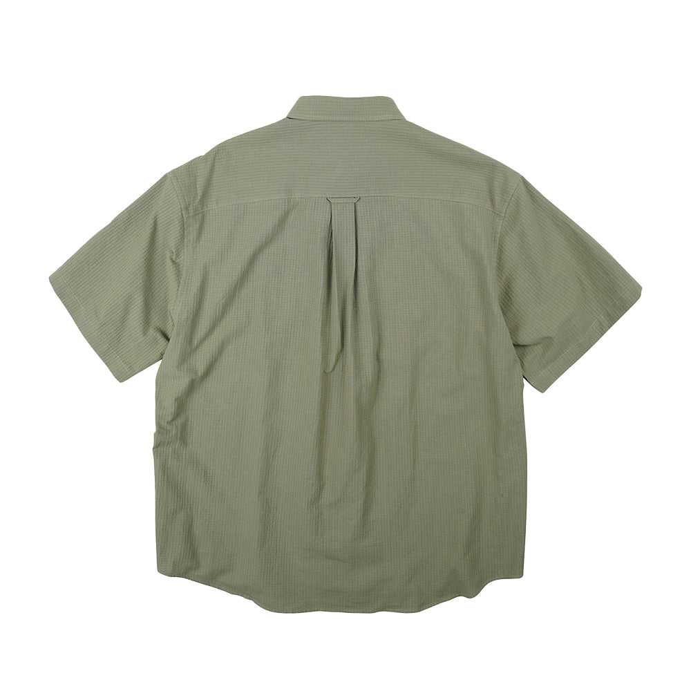Frizmworks Og Dobby Weave Seersucker Half Shirt