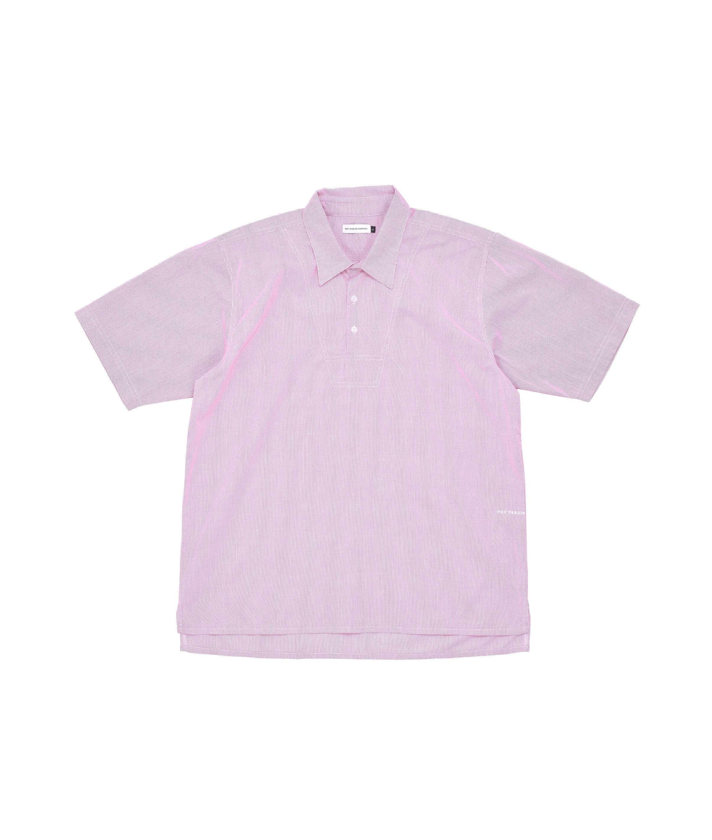 Pop Trading Company Italo Gingham Shirt SS