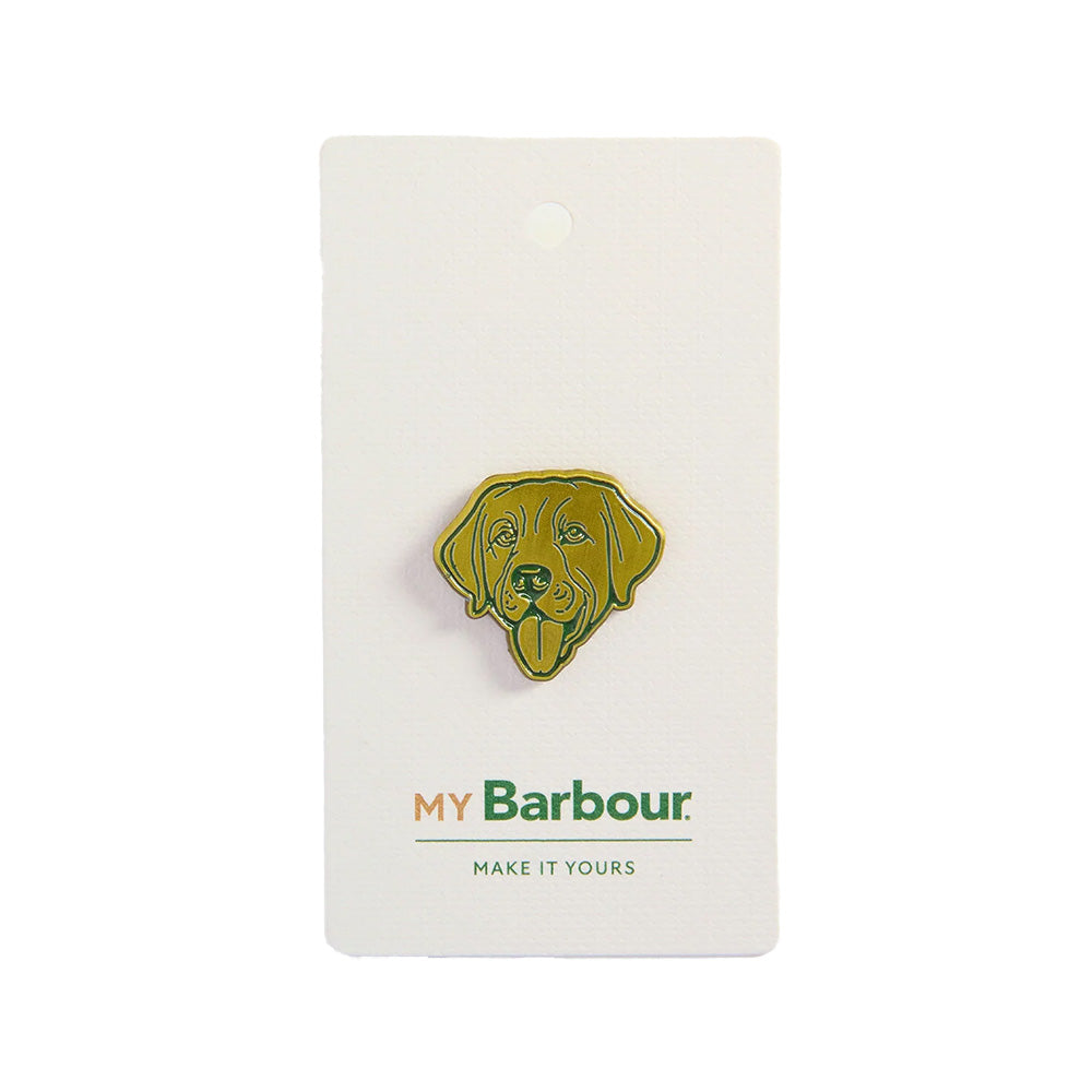 Barbour Labrador Pin Badge