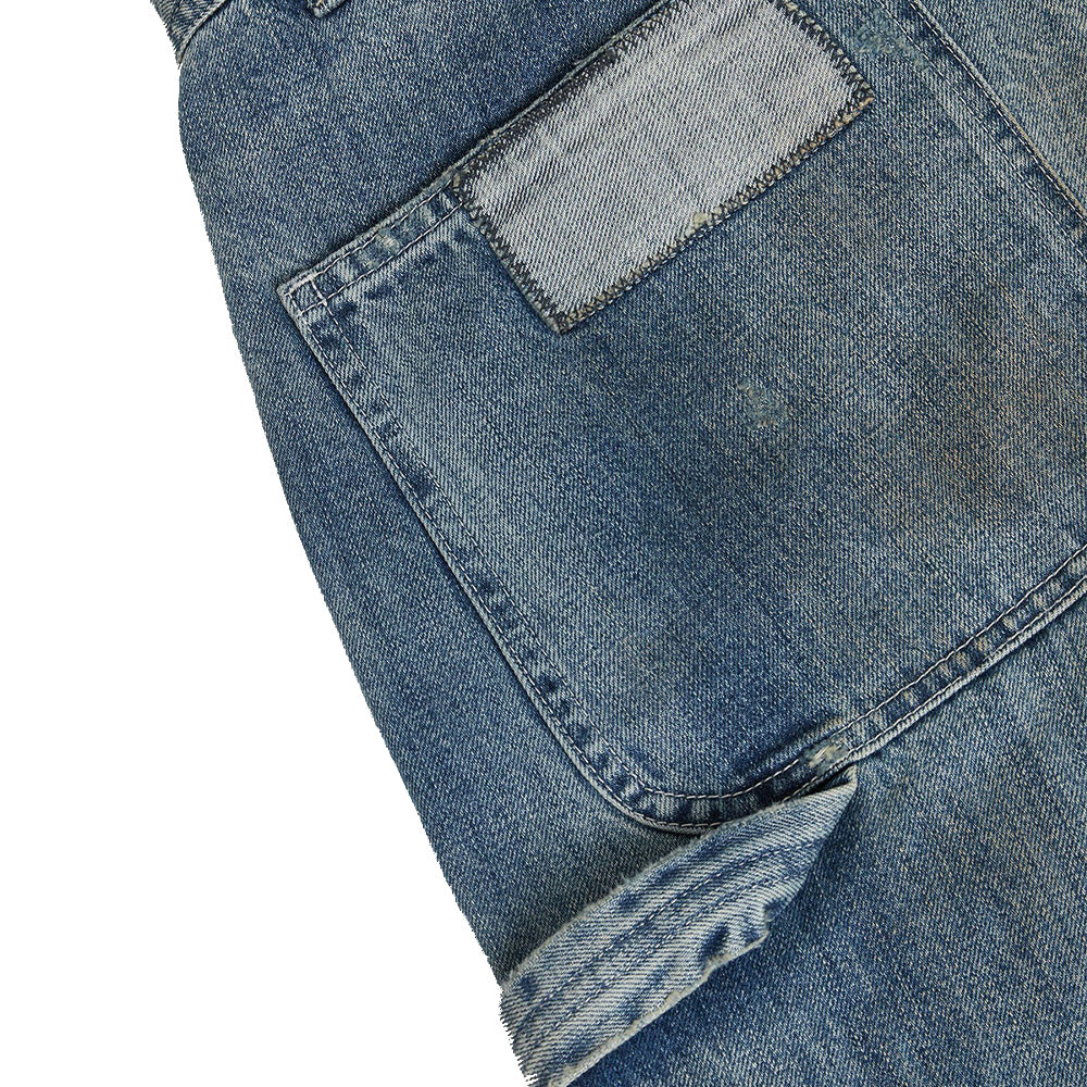Universal Overall Patch Denim Pants