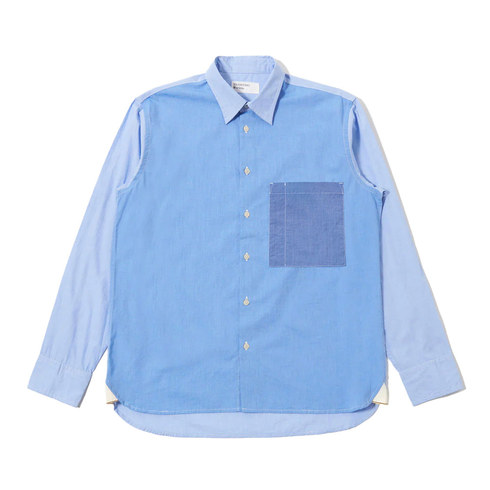 Universal Works Mixed Square Pocket Shirt