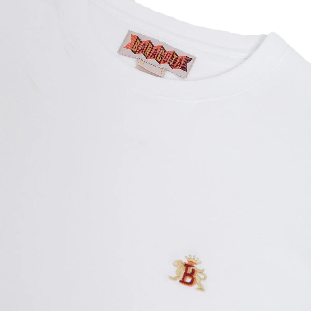 Baracuta Icon Logo Embroidered Tee